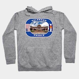 Colorado, Pueblo City, USA Hoodie